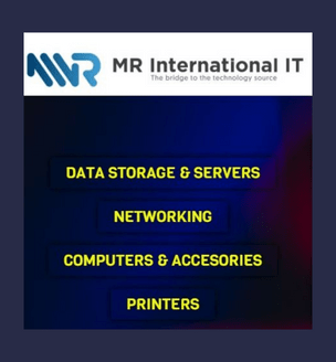 Mr international IT logo